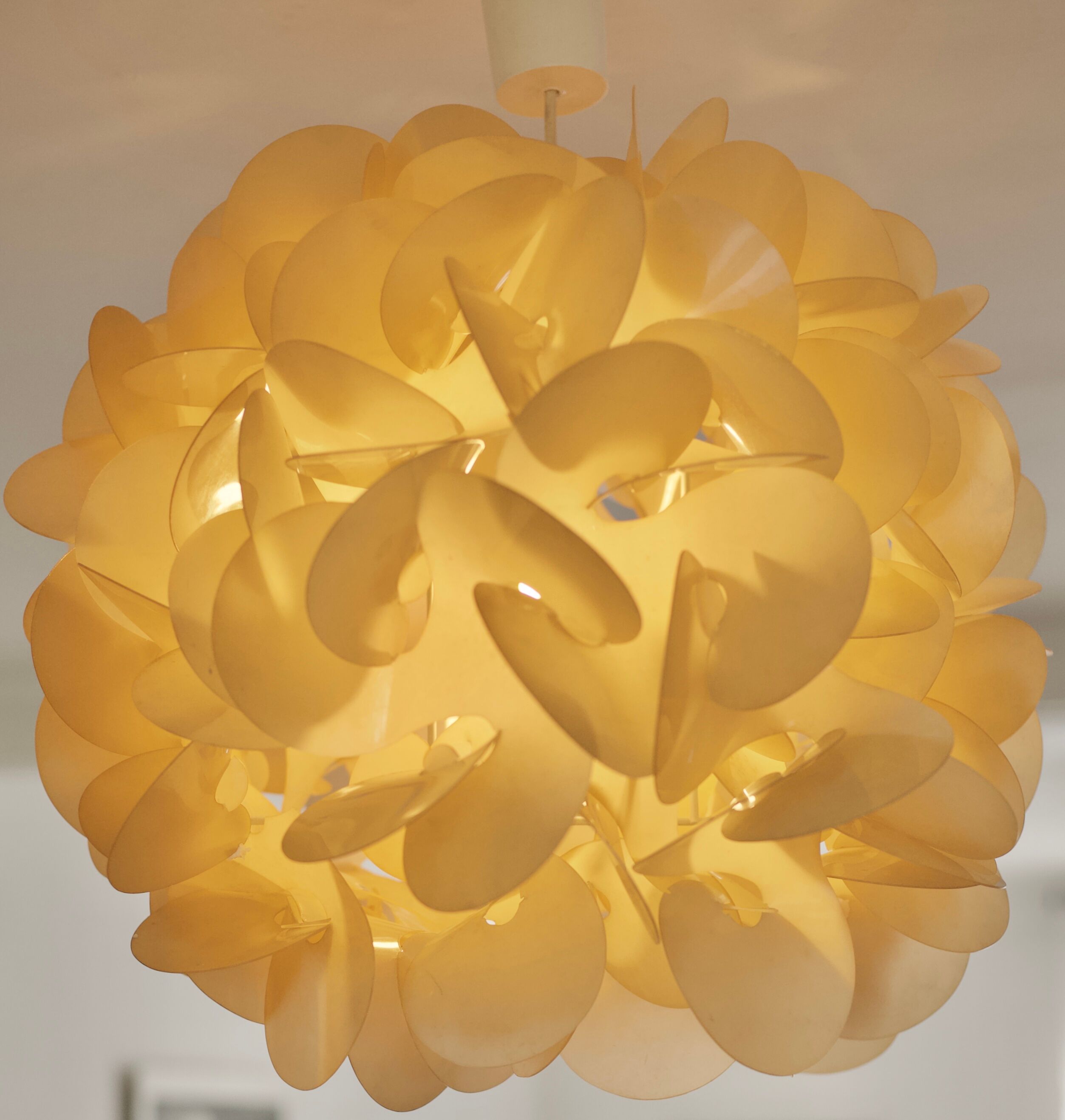 Hanging lamp Raoul Raba, france, 1965