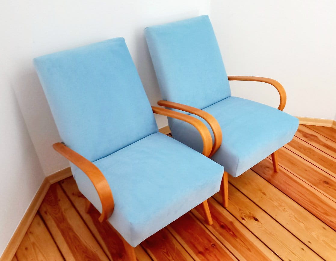 Armchairs by Jaroslav Šmidek for TON, Czechoslovakia, 1960s, Set of 2