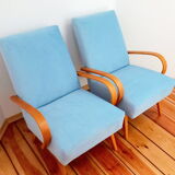 Fauteuils de Jaroslav Šmidek pour Ton, Tchécoslovaquie, années 1960