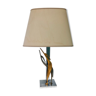 Lamp with herons, 1970