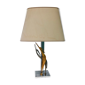 Lamp with herons, 1970