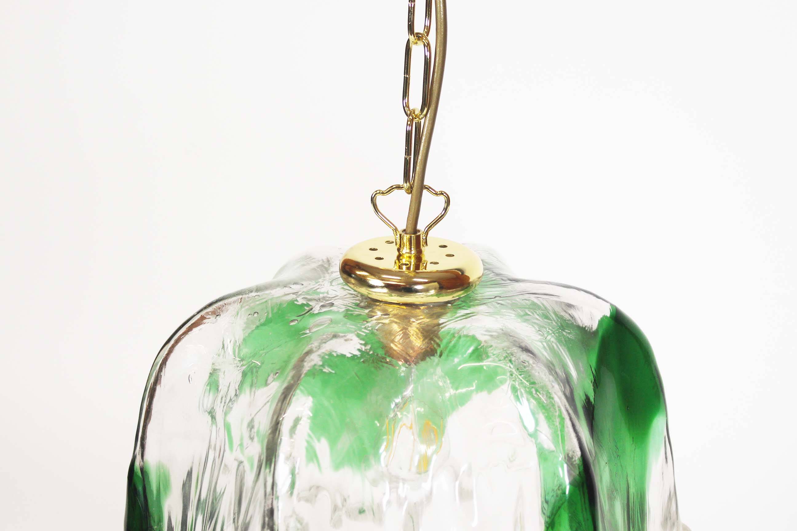 Vintage Muranoglass Pendant Lamp by Mazzega