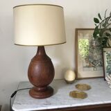 Exotic wooden lamp 48cm