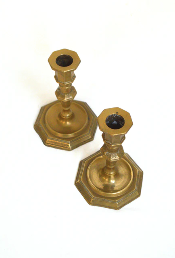 Paire de chandeliers anciens
