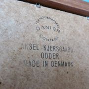 Teak mirror by Aksel Kjersgaard. Denmark 1965