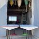 Paire de tables Années 80 Post-modernes