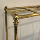 Rectangular umbrella holder in brass and cast iron. french work. around 1900