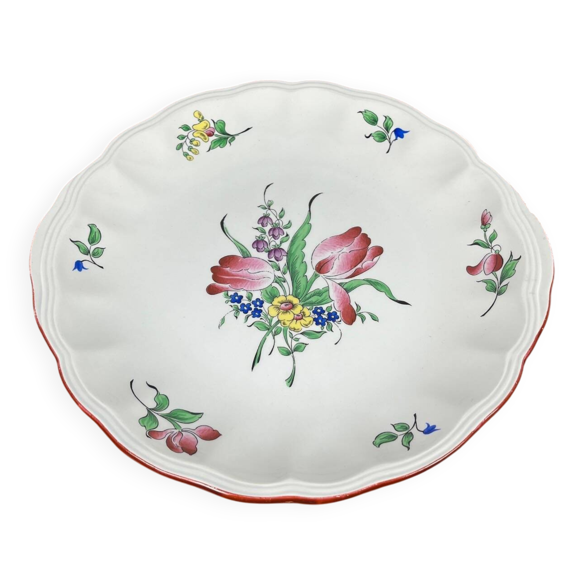 Dish with small handles KG Luneville – Réverbère model