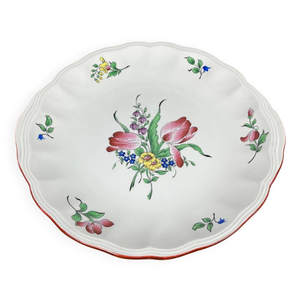 Plat avec petites poignées KG Luneville – modèle Réverbère