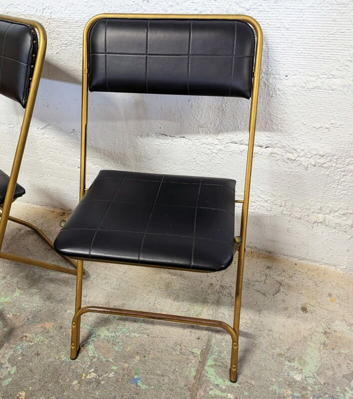 Pair of folding chairs Manufrance