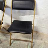 Pair of folding chairs Manufrance