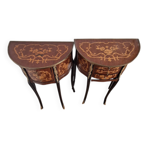 consoles demi-lune style