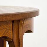 Louis XV style marquetry coffee table