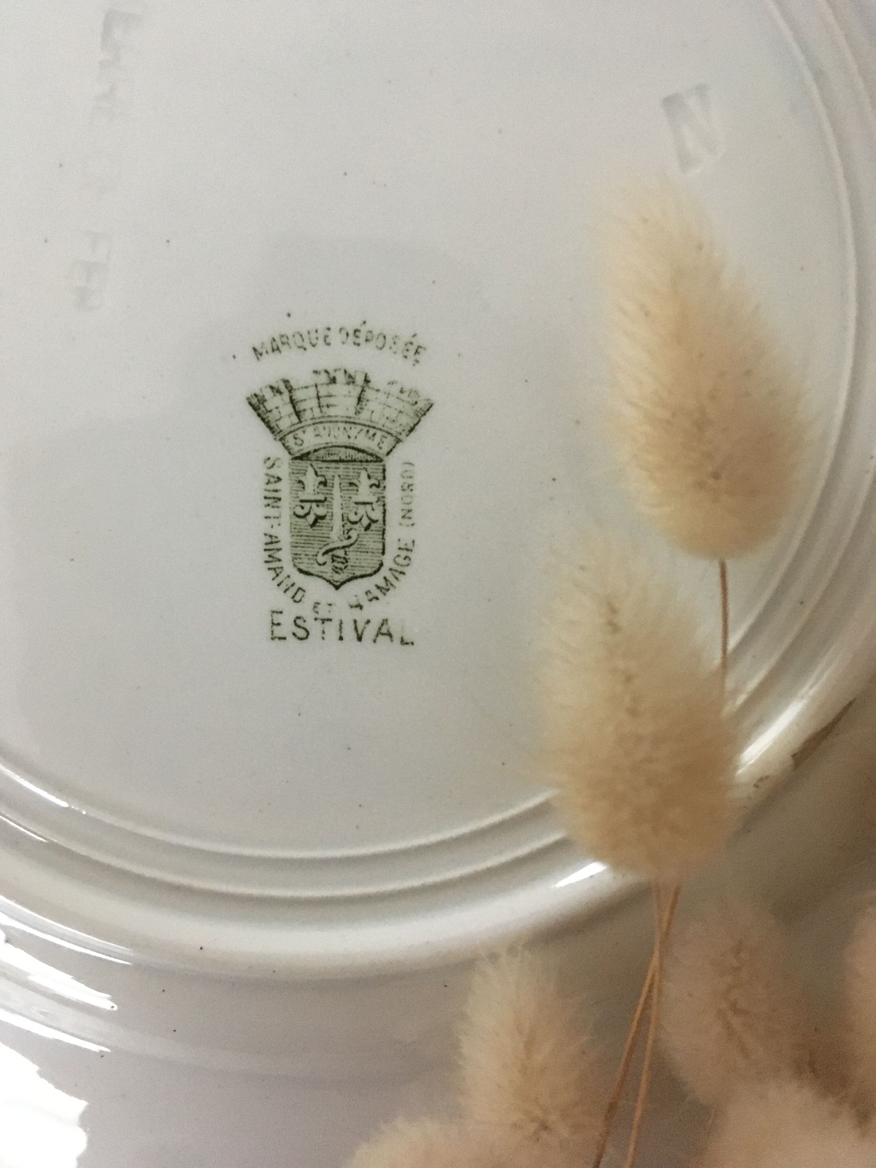 Flat plates iron St Amand Estival