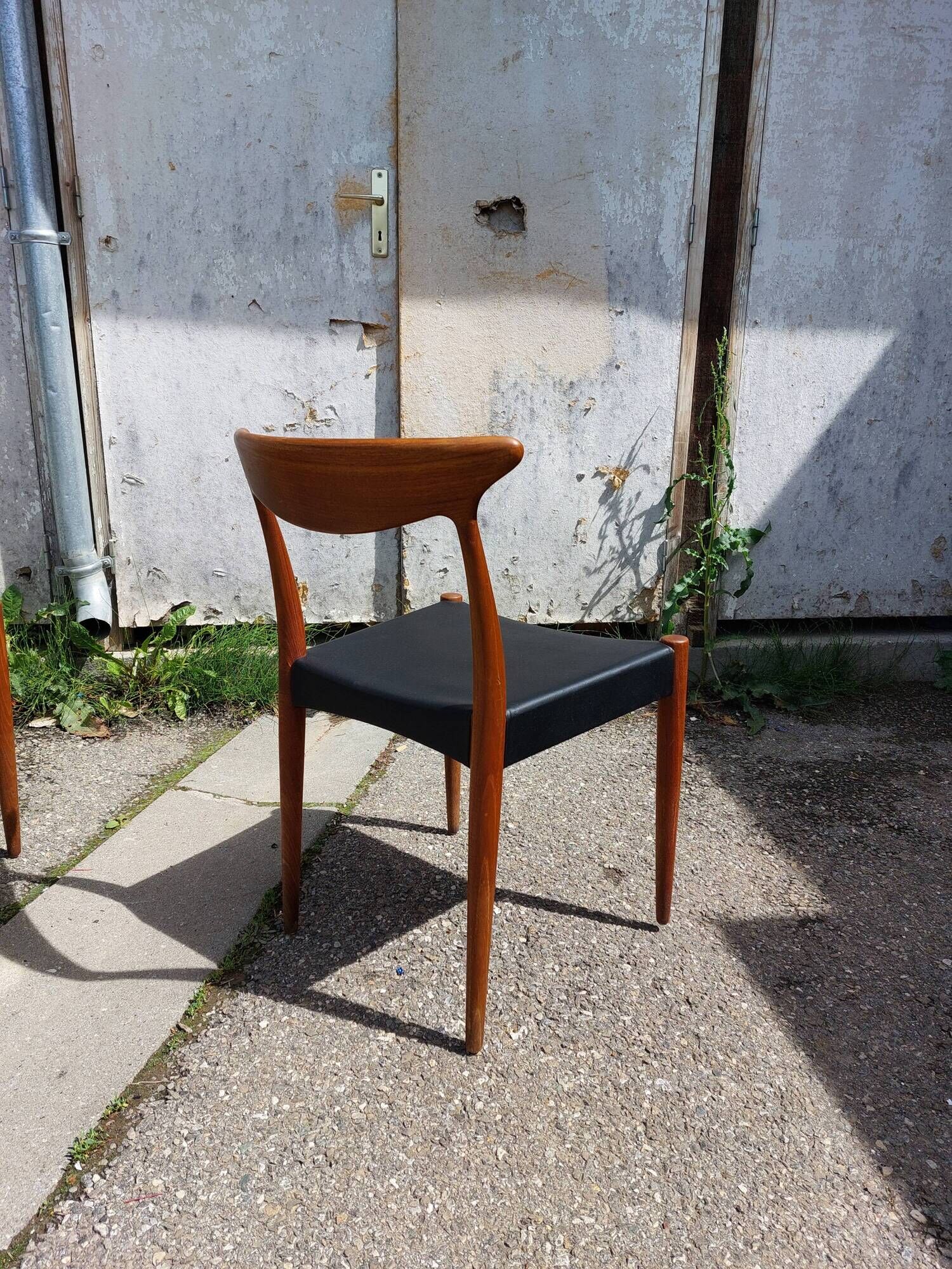 Vintage Scandinavian teak chairs by Arne Hovmand Olsen for Mogens Kold