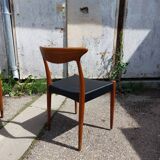 Vintage Scandinavian teak chairs by Arne Hovmand Olsen for Mogens Kold
