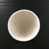 Vase blanc décor blé