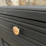 Black olive mustache foot sideboard