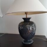 Longwy earthenware lamp