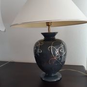 Lampe faïencerie de Longwy
