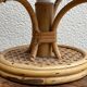 Pair of Italian rattan lamps