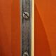 Vintage pine towel rack shelf ladder