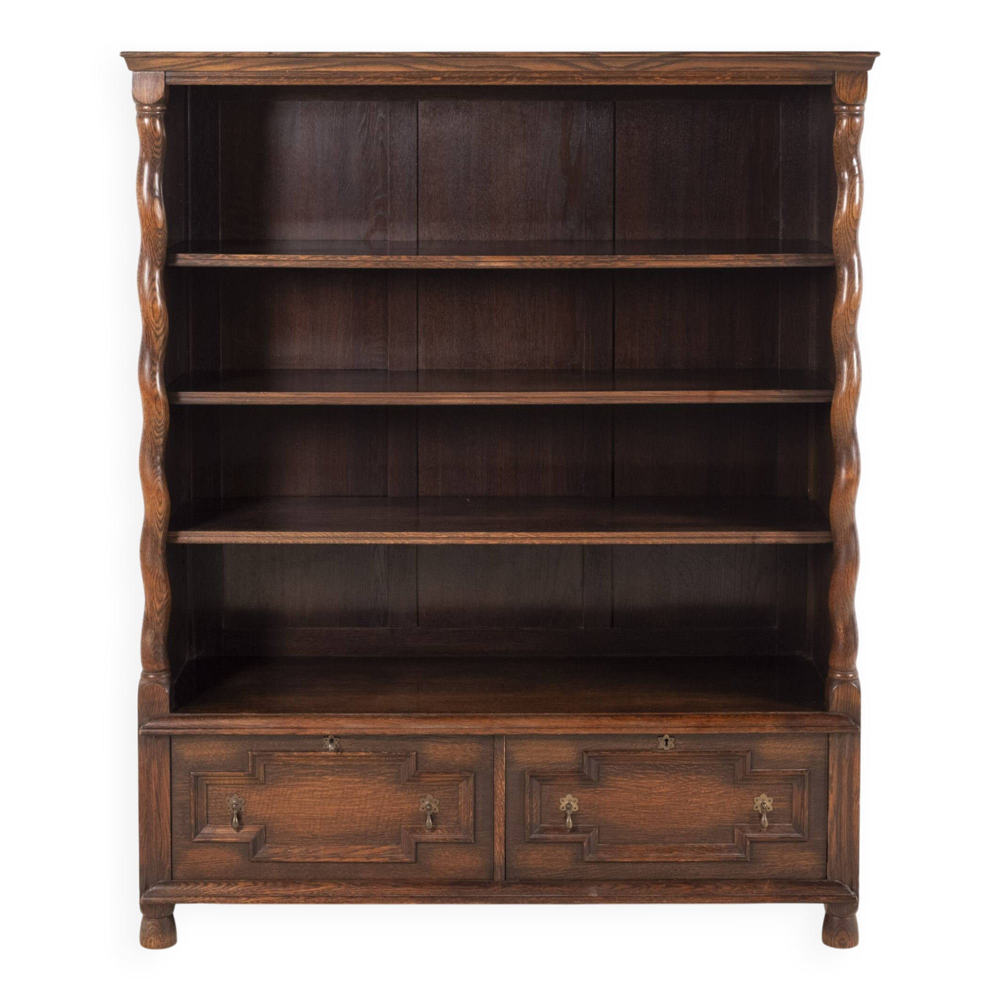 Oak bookcase "Gillberga" by Nordiska Kompaniet, 1924 Sweden