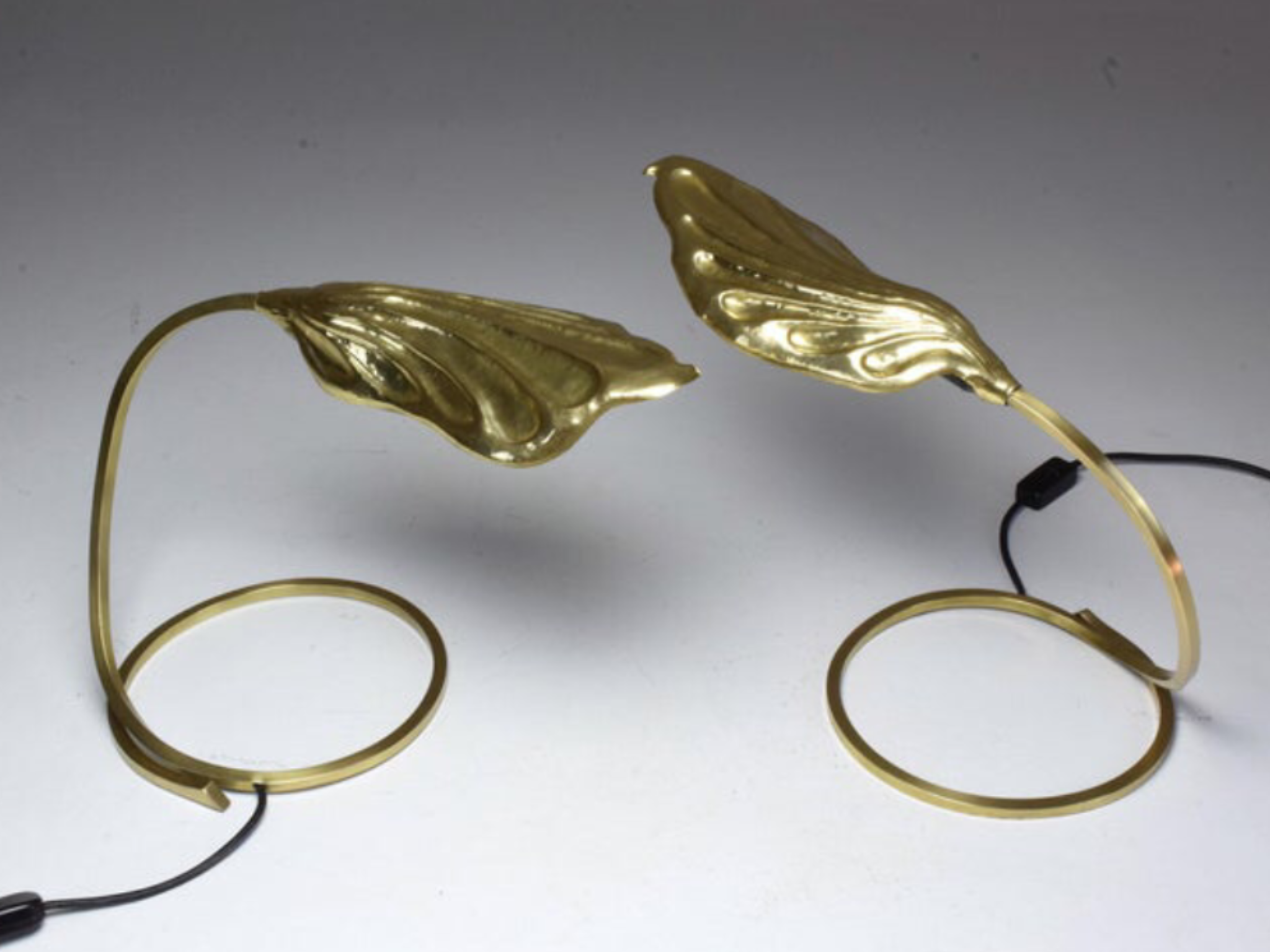 Pair of lamps by Tommaso Barbi 1970s