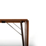 Model 3601 teak drop leaf table by Arne Jacobsen