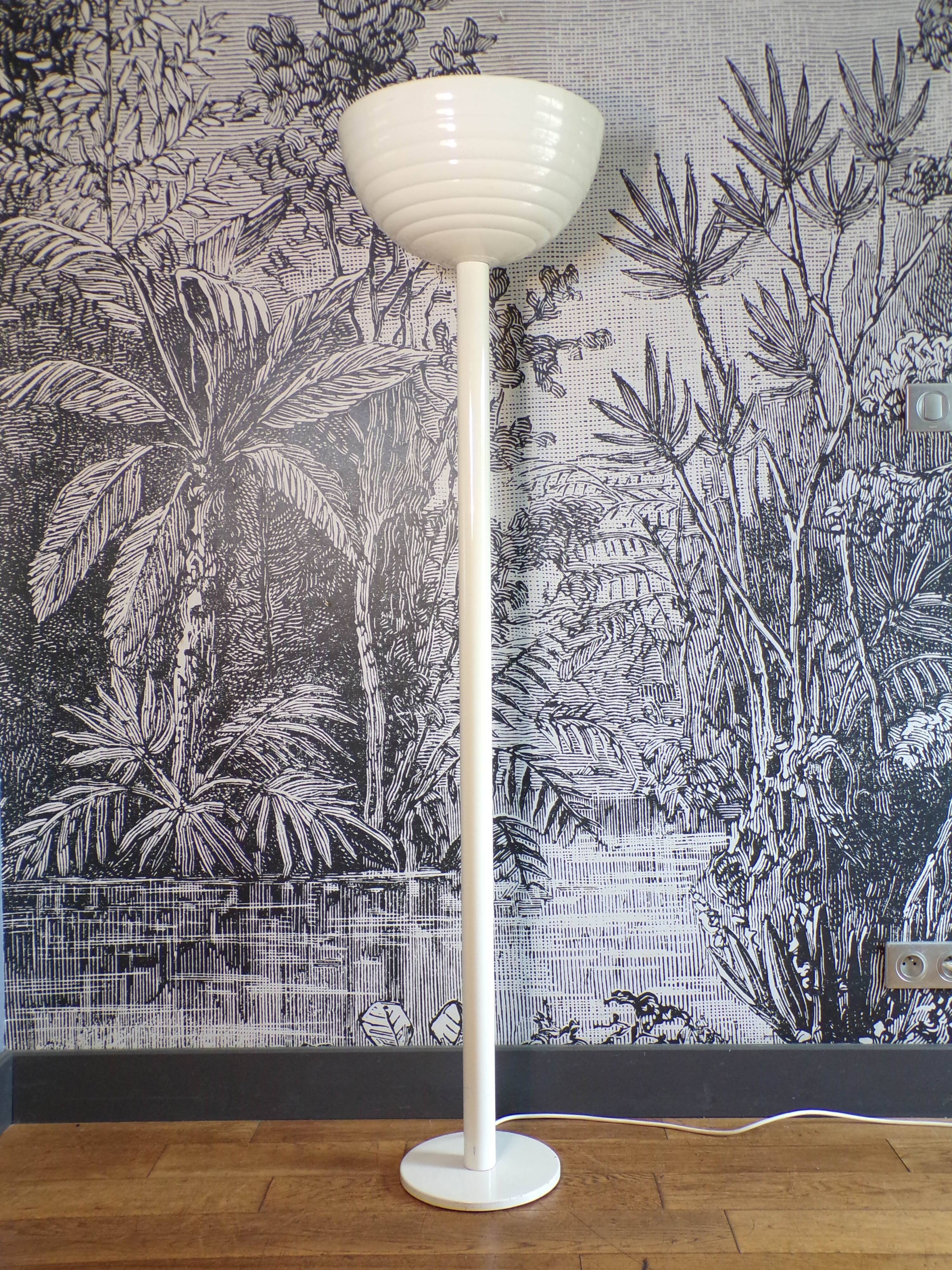 Torchiere floor lamp 1980