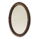 Vintage wooden mini mirror