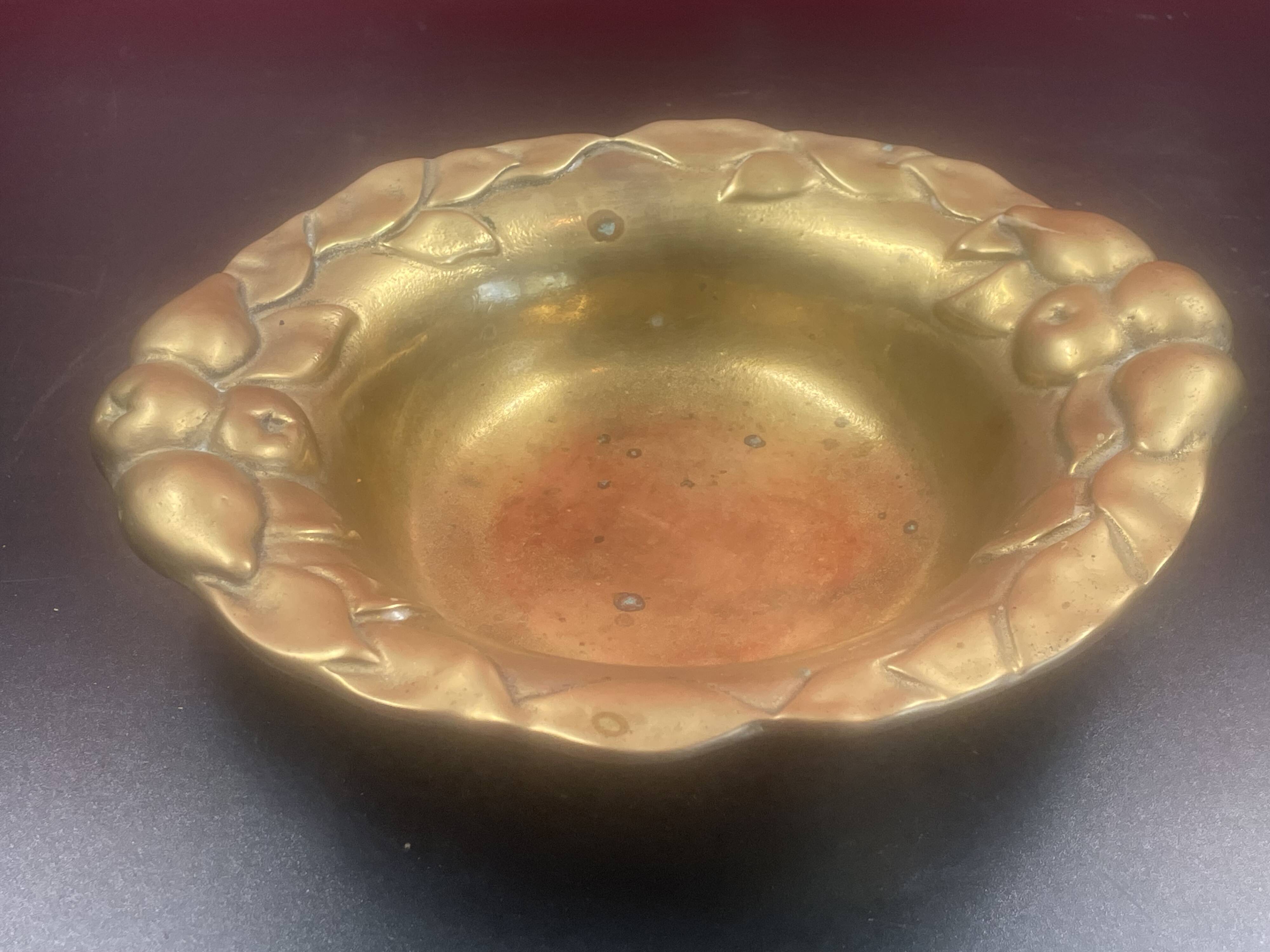 Pocket tray cup ring sizer bronze art nouveau style France