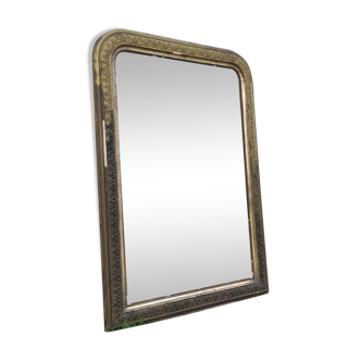 Miroir parqueté Louis Philippe 83x116cm
