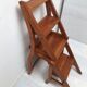 Vintage library stepladder chair