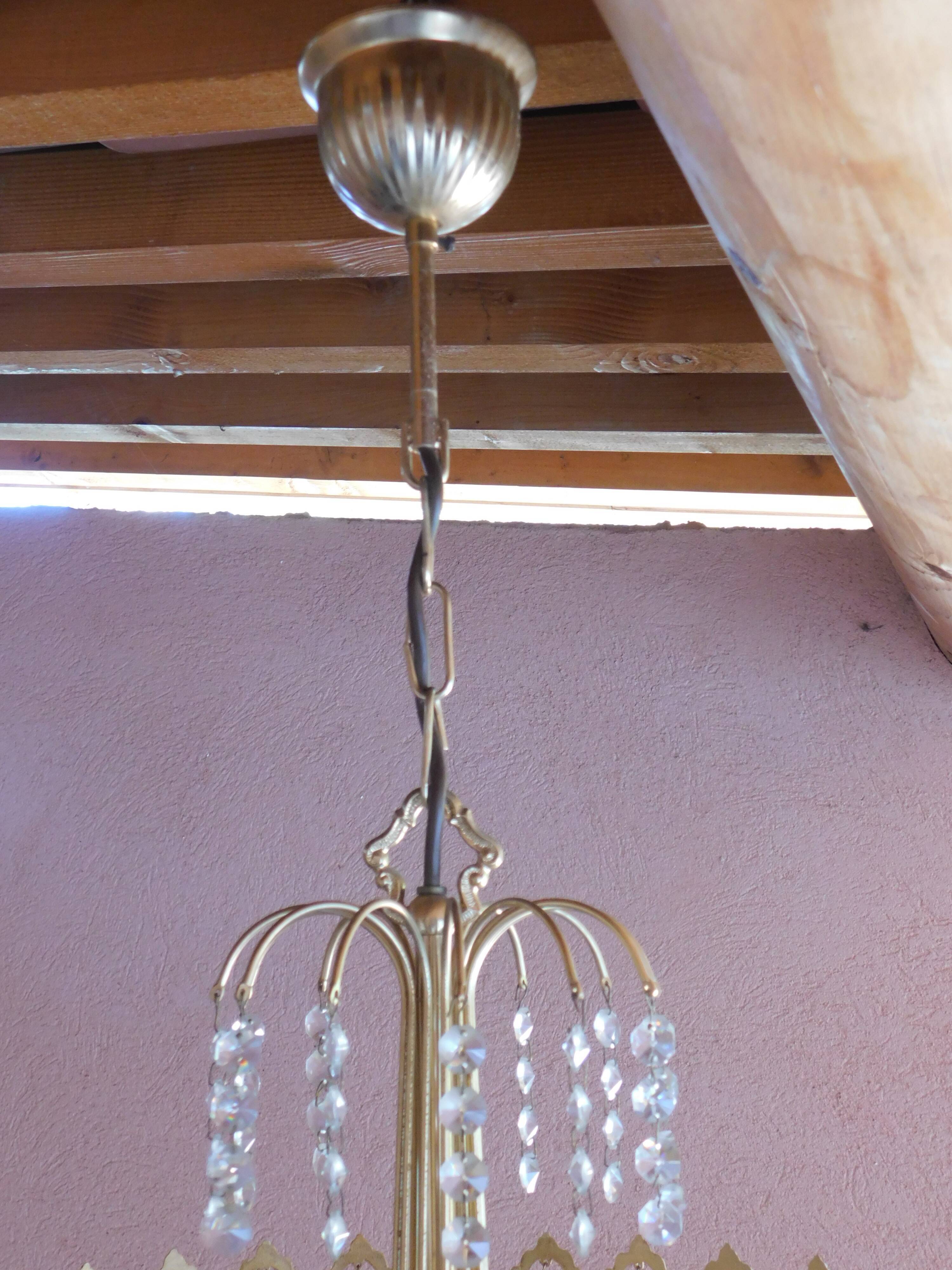 Lustre à pampilles ø 43 cm