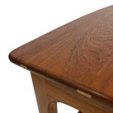 Table basse scandinave en teck massif par Yngvar Sandström - 1960
