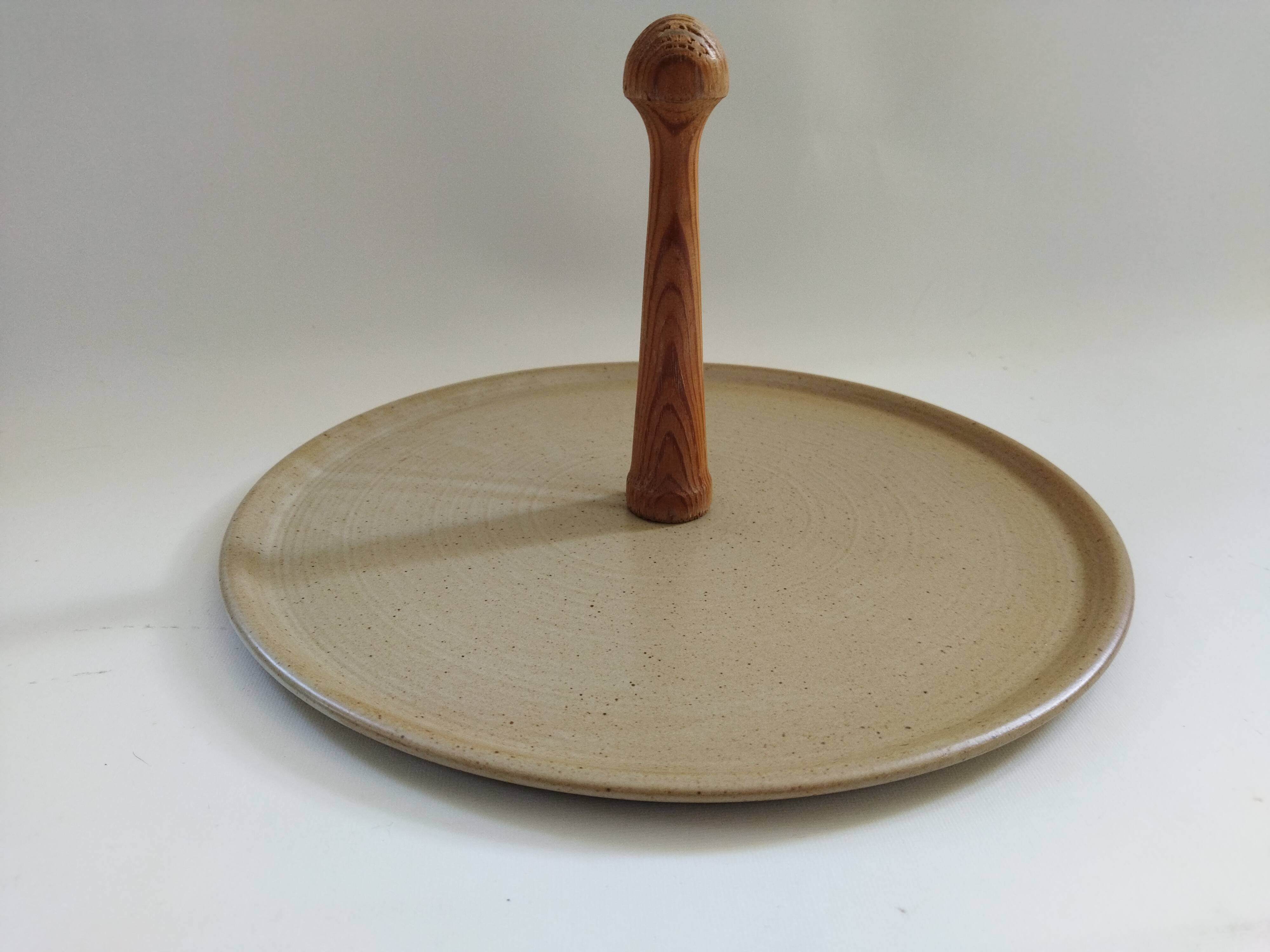 CNP Stoneware Village Cheese Board