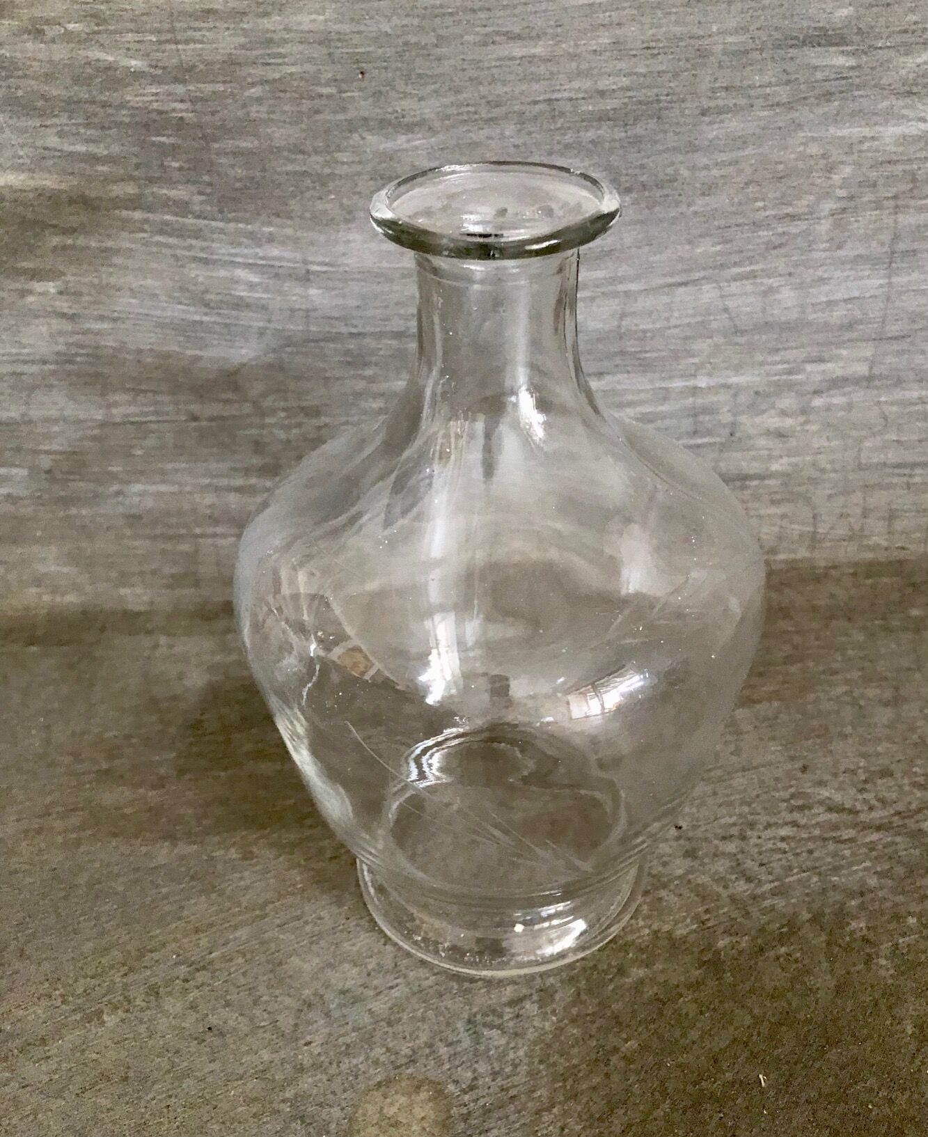 Carafe en verre années 60/70