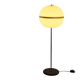 Spherical floor lamp in metal and acrylic, 1960s