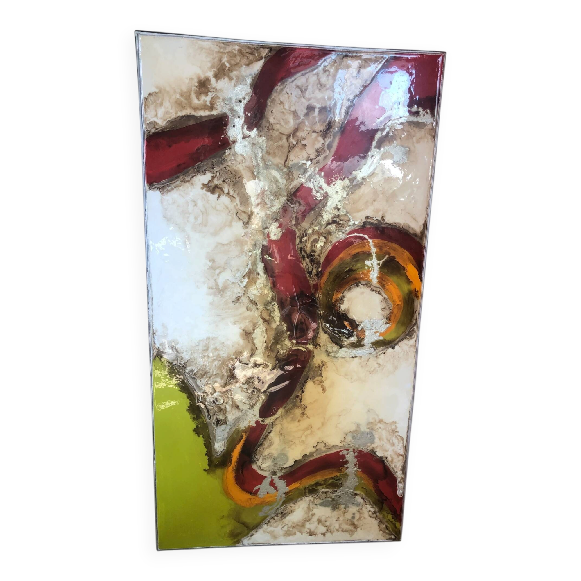 Large Abstract Canvas by the Spanish Publisher Schuller – 150x81 cm