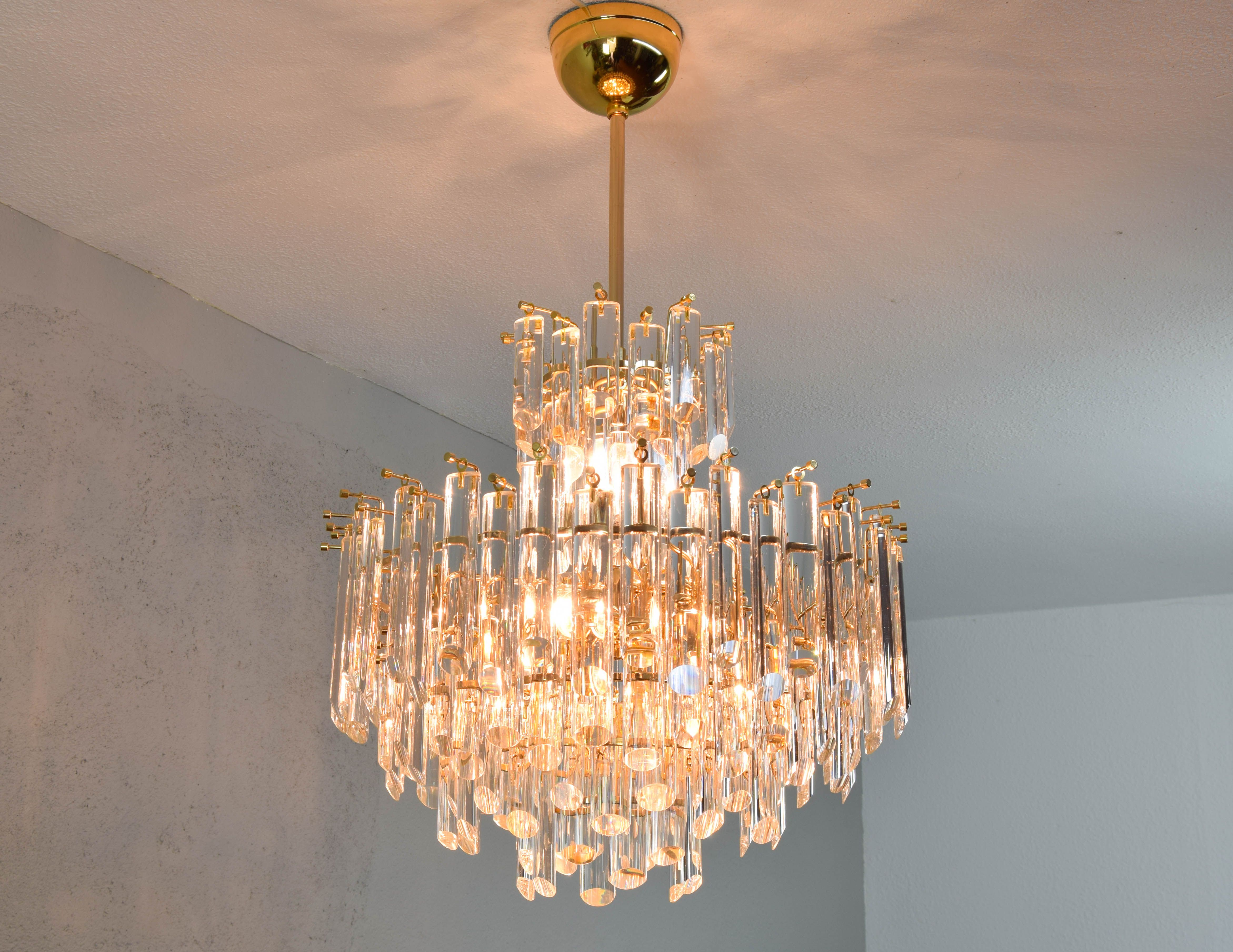 Venini Mid Century Italian chandelier