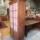 Ancienne Armoire parisienne vitrée en bois