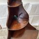 19th century mahogany corner wall shelf