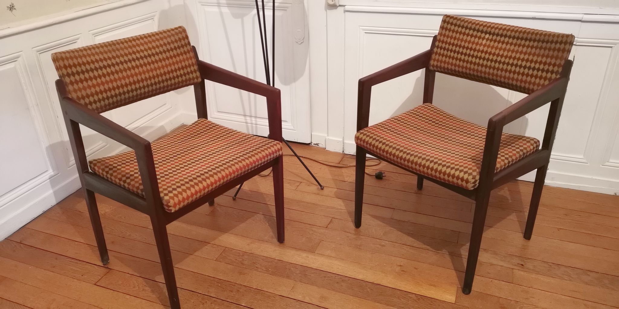 Fauteuil architectural vintage années 50/60 par Thonet