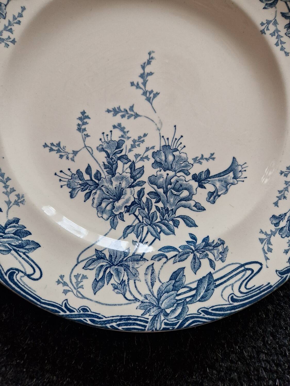 13 Longwy Azaleas dinner plates