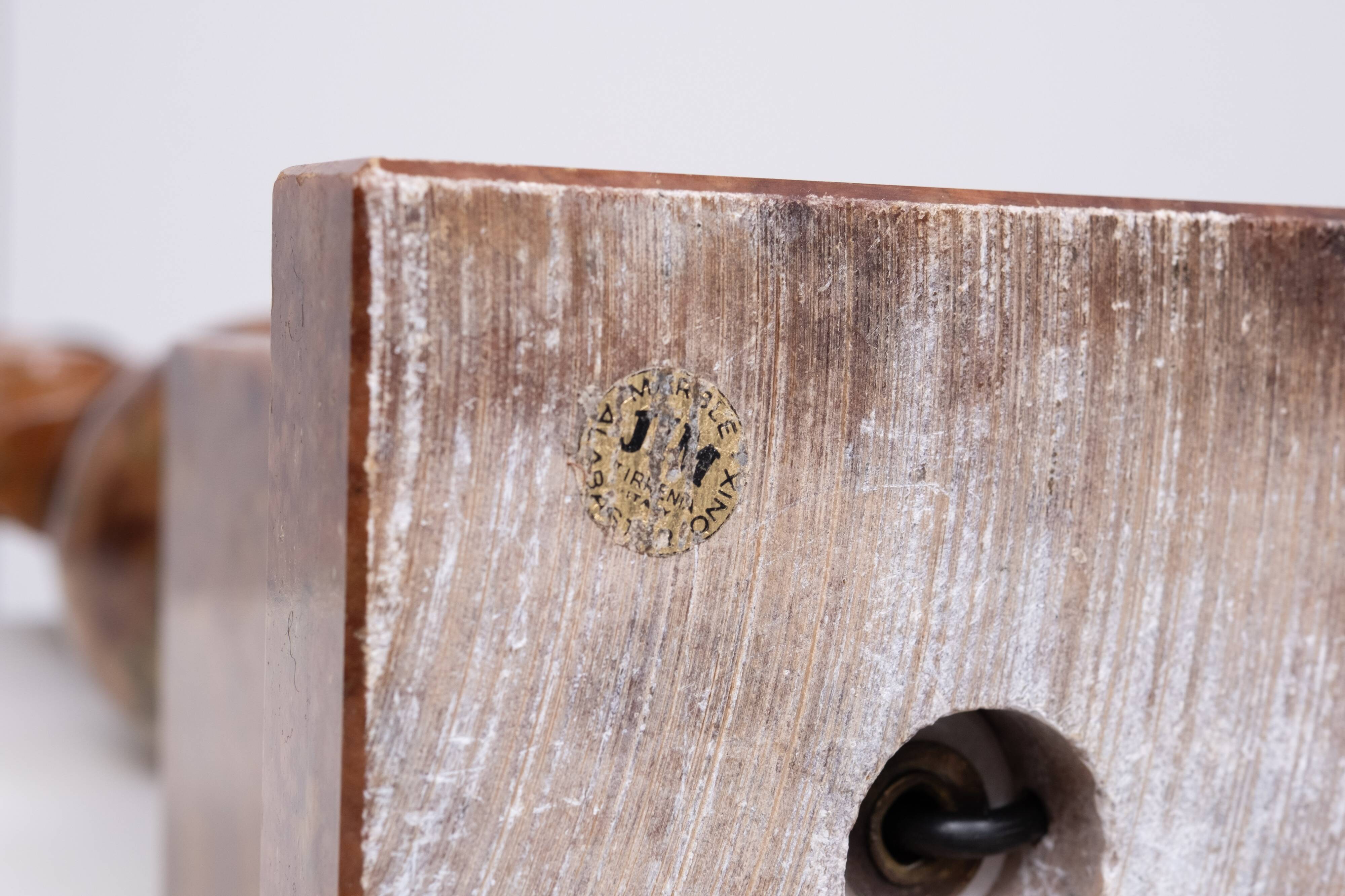 Large Horse Head Chess Knights Lamp in Carved Alabaster, taly, 1960s, Set of 2