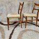 Paire de chaises vintage 1960