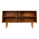 Vintage teak display cabinet sideboard shelf 60s midcentury