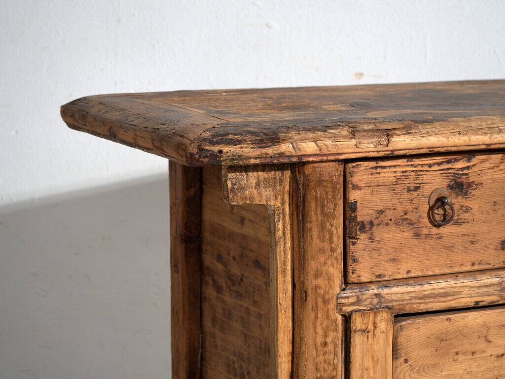 Console Shanxi in dark patina – China, circa 1930