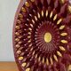 Large openwork ceramic dish from Vallauris, 1960s